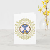 Kleine JFN-Note-Karte Karte (Gelbe Blume)