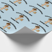 KLEINE JUGENDLICHE ZWEI GEBURTSTAGE GESCHENKPAPIER (Ecke)