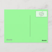 KLEINE Junge Postkarte (Rückseite)