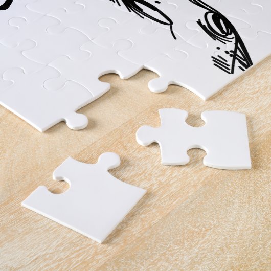 Kleine Jungen Astronaut im Weltraum Puzzle (Seite)