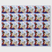 Kleine Jungen, Schnecken und Welpen (Personalisier Geschenkpapier (Flach)