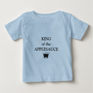 kleine Jungen Shirt "KING of the APPLESAUCE"