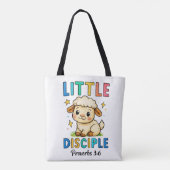 Kleine Jünger Sprichwörter 3:6 Tasche (Rückseite)