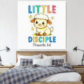 Kleine Jünger Sprüche 3:6 Leinwanddruck (Insitu (Schlafzimmer))