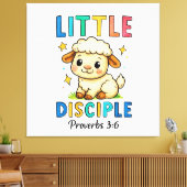 Kleine Jünger Sprüche 3:6 Leinwanddruck (Insitu (Wohnzimmer))