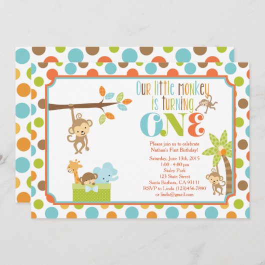 Kleine Jungtiere Jungtiere Erstgeburt Invita Einladung (Vorne/Hinten)