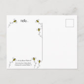 Kleine Käfer Postkarte (Rückseite)