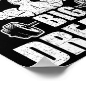 Kleine Kälber Große Träume Bodybuilding Weichtenst Poster (Ecke)