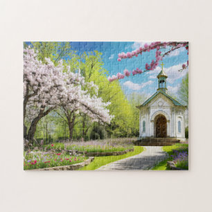 Kleine Kapelle 2 Leichtes Gehirn Foto Puzzle