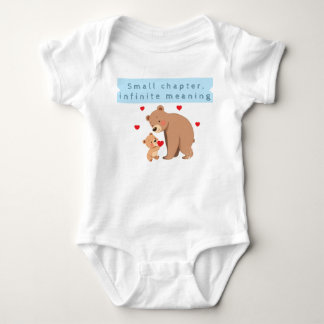 Kleine Kapitel, unendliche Bedeutung Babykleidung Baby Strampler