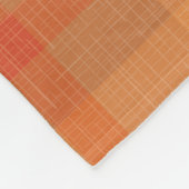 Kleine Karierte Fleece mit Monogramm (Ecke)