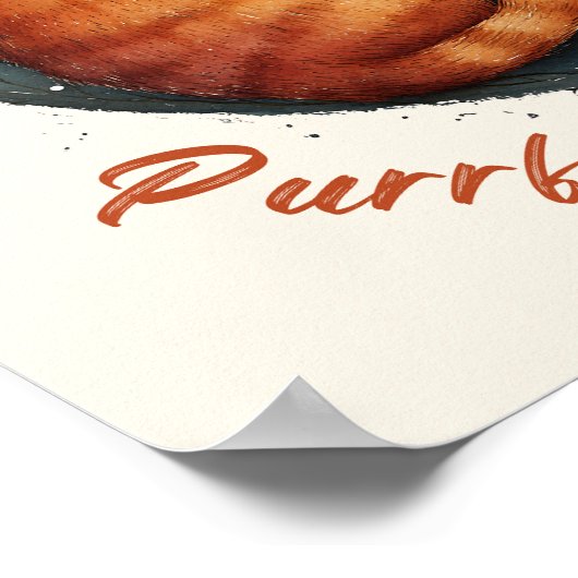 Kleine Kätzchen, pünktlich, pünktlich Poster (Ecke)