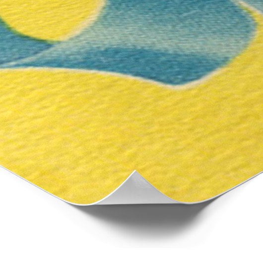 Kleine Kätzchen und Kätzchen Poster (Ecke)