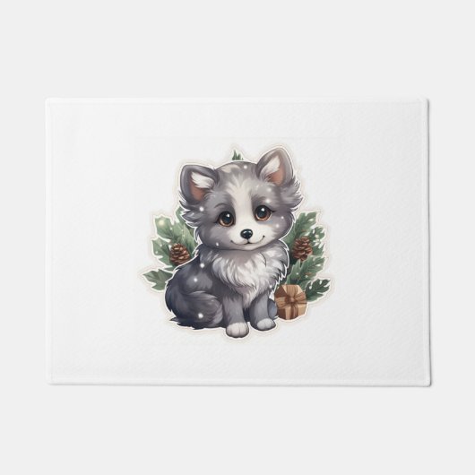Kleine Katze Fußmatte (Vorderseite)