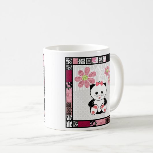 Kleine Katze Kaffeetasse (VorderseiteRechts)