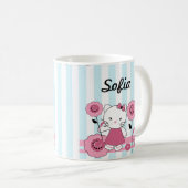 Kleine Katze Kaffeetasse (VorderseiteRechts)