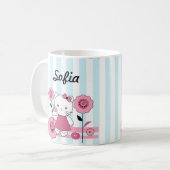 Kleine Katze Kaffeetasse (Vorderseite Links)