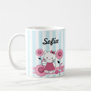 Kleine Katze Kaffeetasse