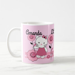 Kleine Katze Kaffeetasse