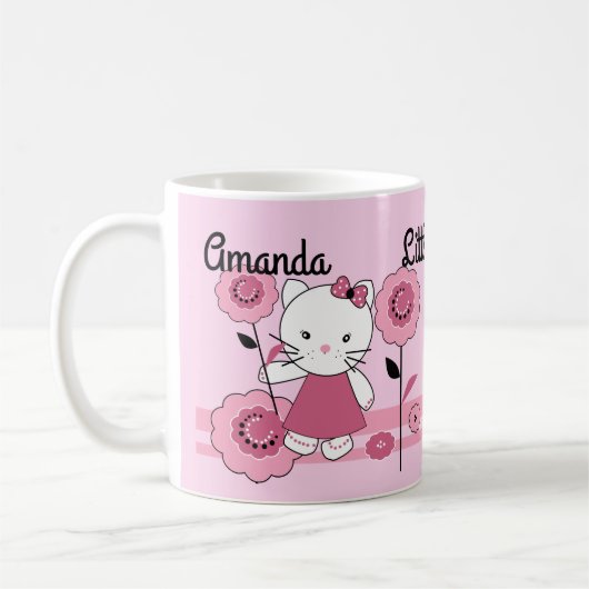 Kleine Katze Kaffeetasse (Links)