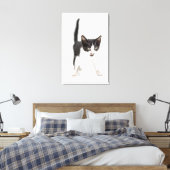 Kleine Katze Leinwanddruck (Insitu (Schlafzimmer))