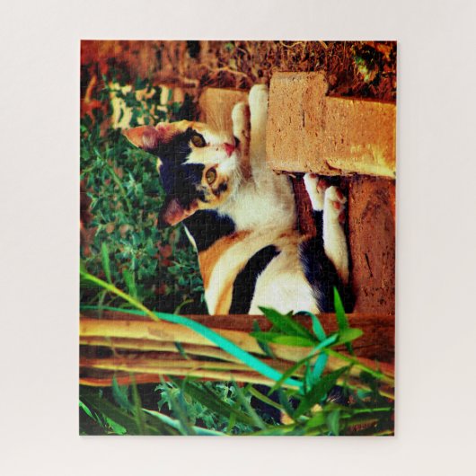 Kleine Katze Puzzle (Vertikal)