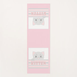 Kleine Katze Yogamatte