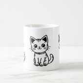 Kleine Katzen Kaffeetasse (Mittel)