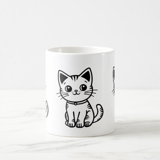 Kleine Katzen Kaffeetasse (Mittel)