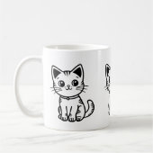 Kleine Katzen Kaffeetasse (Links)