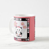 Kleine Katzen-Kaffeetasse Kaffeetasse (Vorderseite Links)