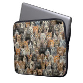 Kleine Katzenparade Laptopschutzhülle (Vorderseite Links)