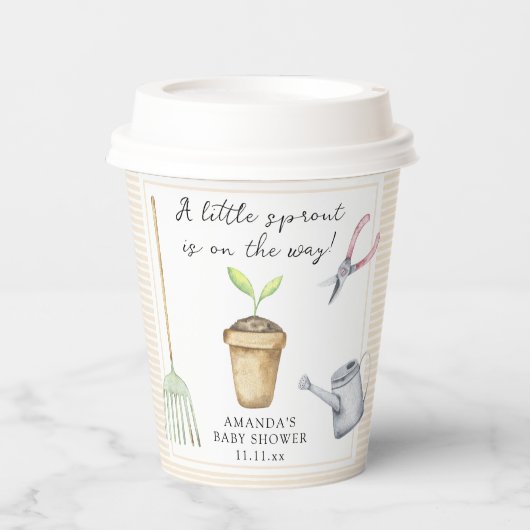 Kleine Keimdrüse Pappbecher (Vorderseite)