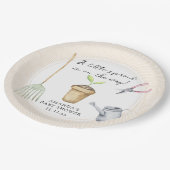 Kleine Keimdrüse Pappteller (Schrägansicht)