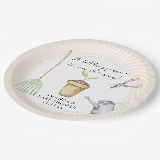 Kleine Keimdrüse Pappteller (Schrägansicht)