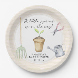 Kleine Keimdrüse Pappteller