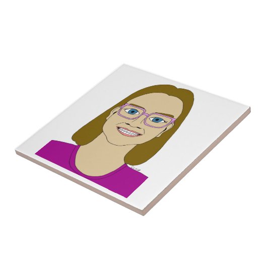 kleine Keramik Fliese (Seite)