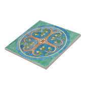 Kleine Keramik im sizilianischen Stil "Lemon Trees Fliese (Seite)