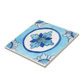 Kleine Keramik Kachel sizilianischen Stil "Castell (Seite)