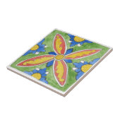 Kleine Keramik Kachel Sizilien inspiriert "Marsala (Seite)