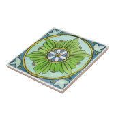 Kleine Keramik Kachel Sizilien inspiriert "Mozia" (Seite)