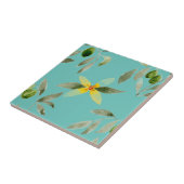 Kleine Keramik-Kachel Sizilien inspiriert "Olivenö Fliese (Seite)