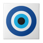 Kleine Keramik mit Evil Eye Blue Mati Icon Fliese<br><div class="desc">Kleine Keramik mit Evil Eye Blue Mati nazar Ikone. Blaues mati griechisches / türkisches Symbol für Schutz und viel Glück.</div>