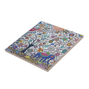 Kleine Keramikfliesennatur Fliese