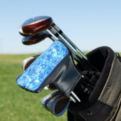 Kleine Kerben im zeichnend wie mit Stift Golf Headcover (In Situ)