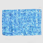 Kleine Kerben im zeichnend wie mit Stift Golfhandtuch (Horizontal)