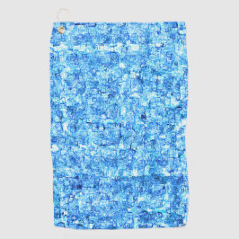 Kleine Kerben im zeichnend wie mit Stift Golfhandtuch