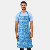 Kleine Kerben im zeichnend wie mit Stift Schürze (Getragen)