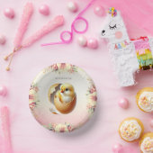 Kleine Kicherhaste, Blumenpapier-Schale Pappteller (Party)