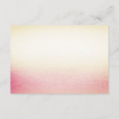 Kleine Kick-Hatching Baby-Dusche Begleitkarte (Rückseite)